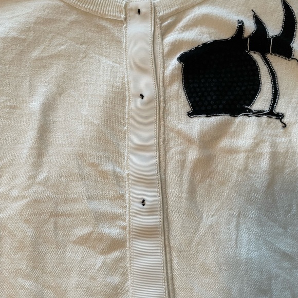 Alice + Olivia Graphic Art Sweater S/P - Picture 14 of 16